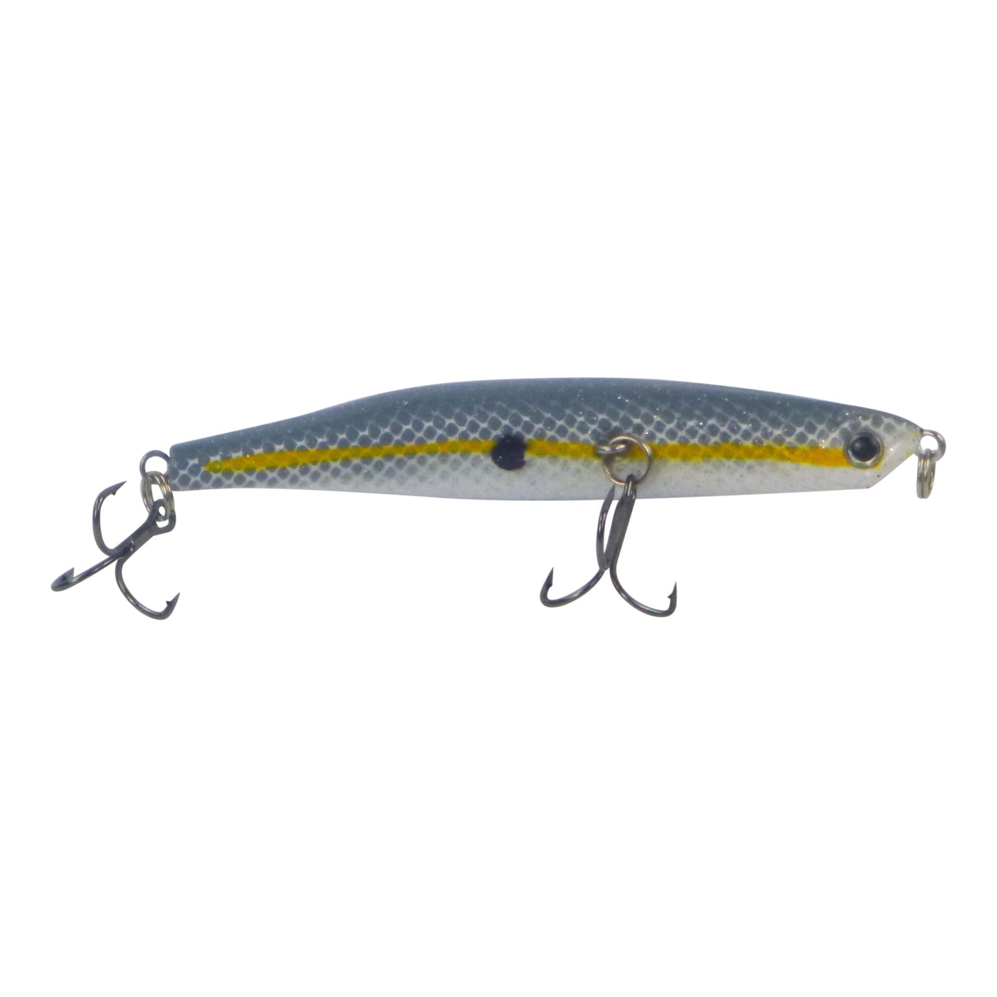Toppu Mizzu Sidewinder Bent Minnow, 95mm, Wriggler-0