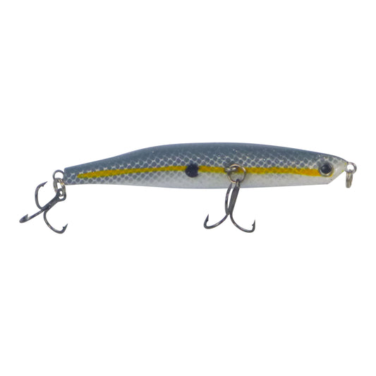 Toppu Mizzu Sidewinder Bent Minnow, 95mm, Wriggler-0