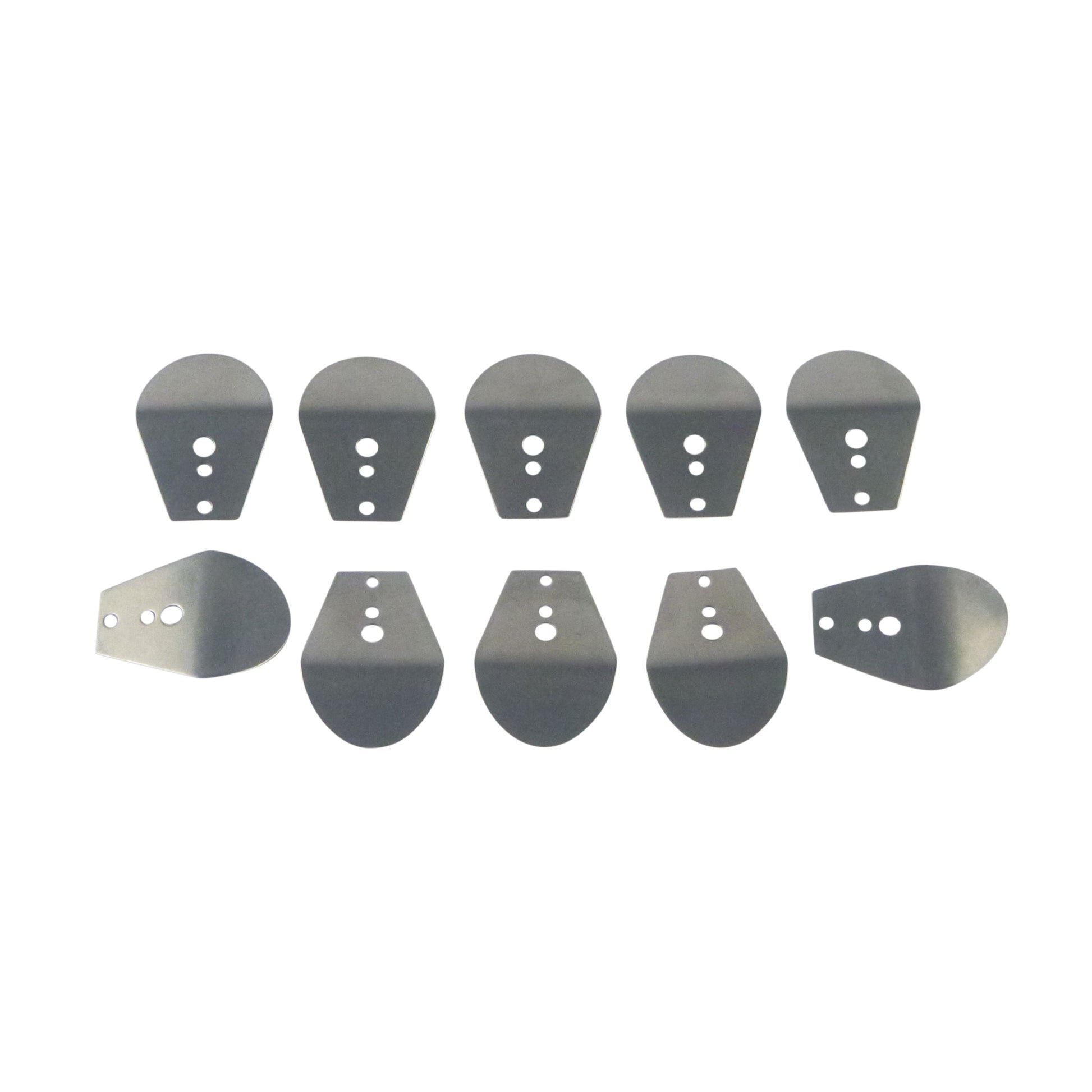 Artizan Swim Jig Blade, 21 x 16mm, Small, 10 pack-2