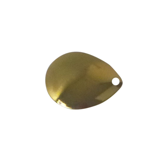 Artizan Smooth Colorado Blade, Brass, 24mmL x 18mmW, Qty 5-0