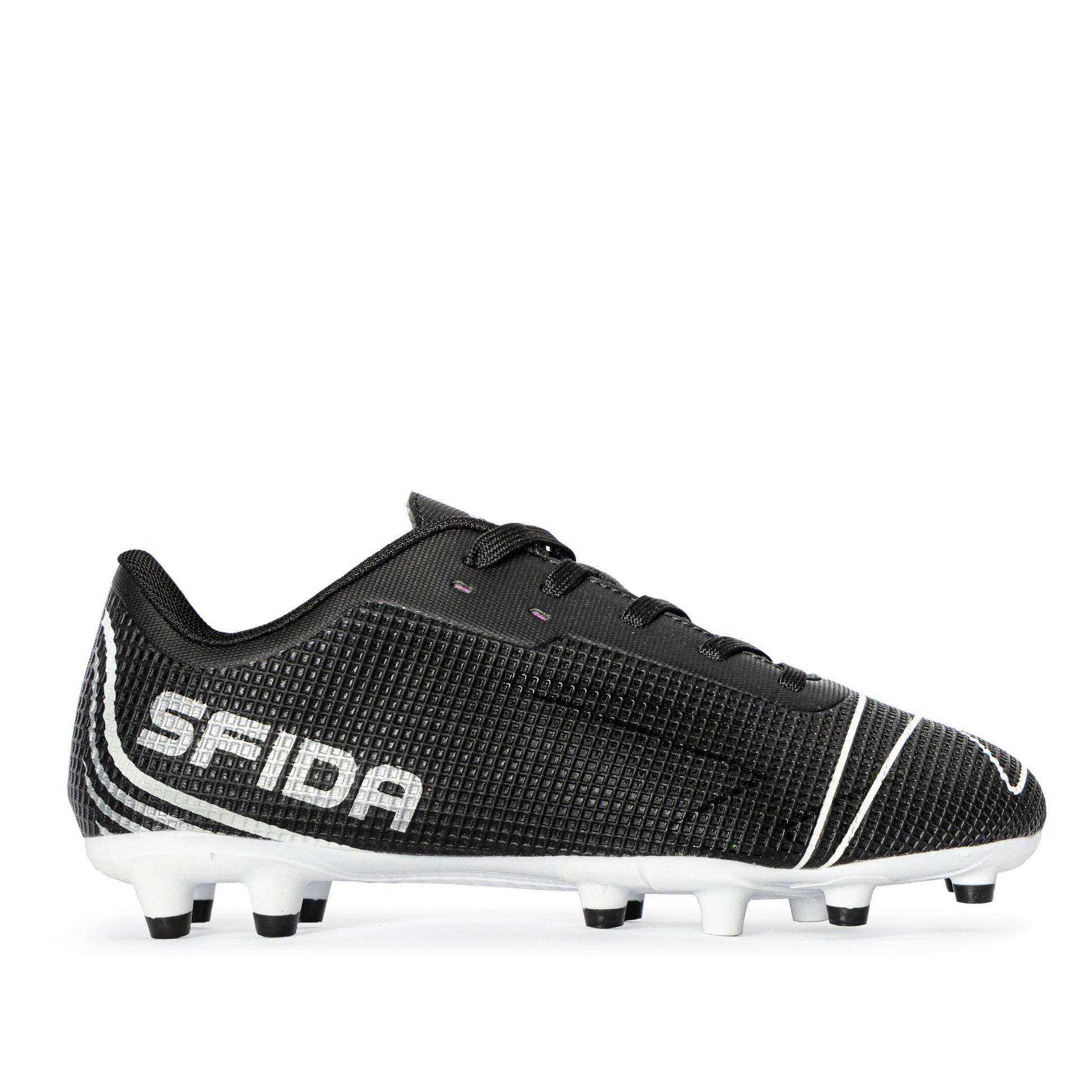 Conquer Kid's Football Boots - Black-0