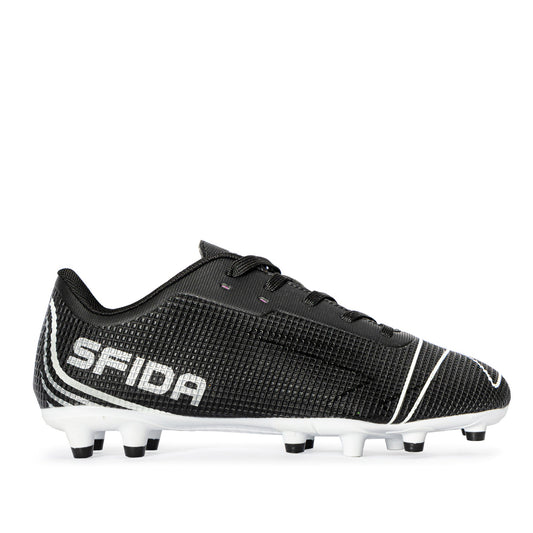 Conquer Kid's Football Boots - Black-0