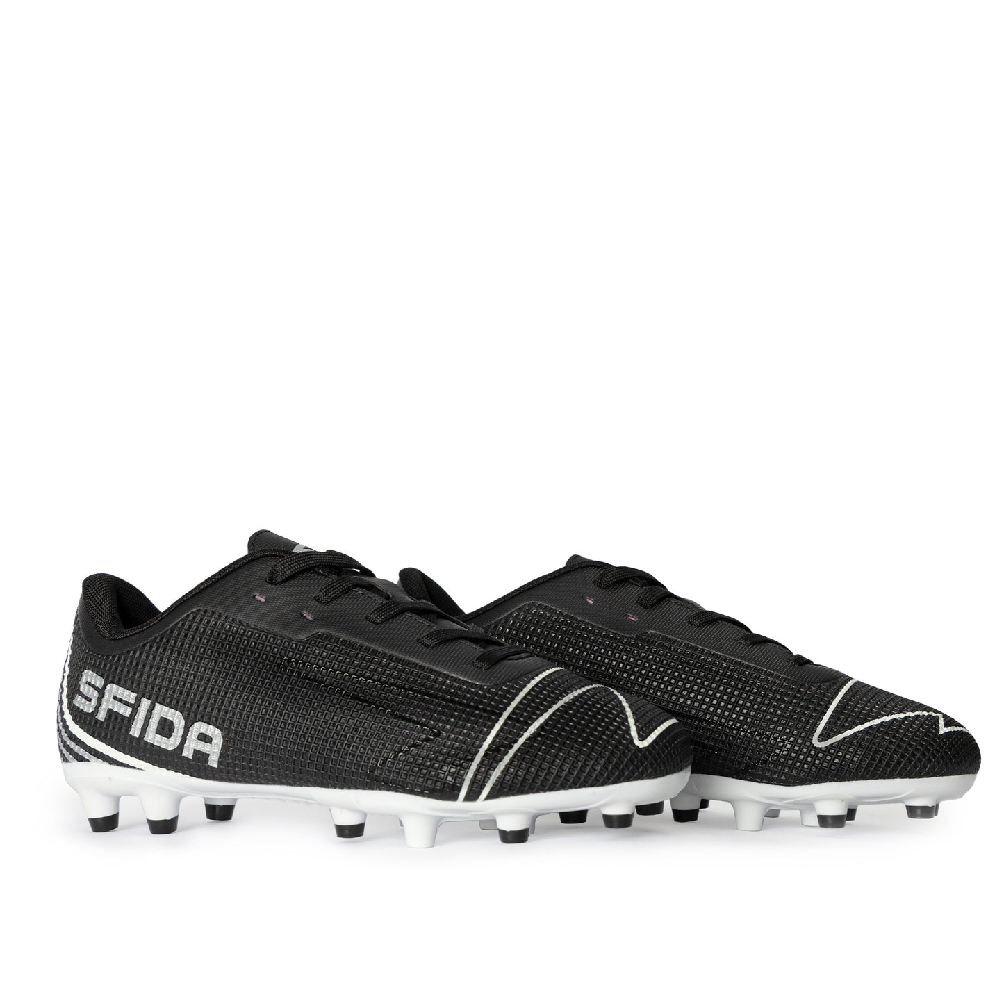 Conquer Kid's Football Boots - Black-1