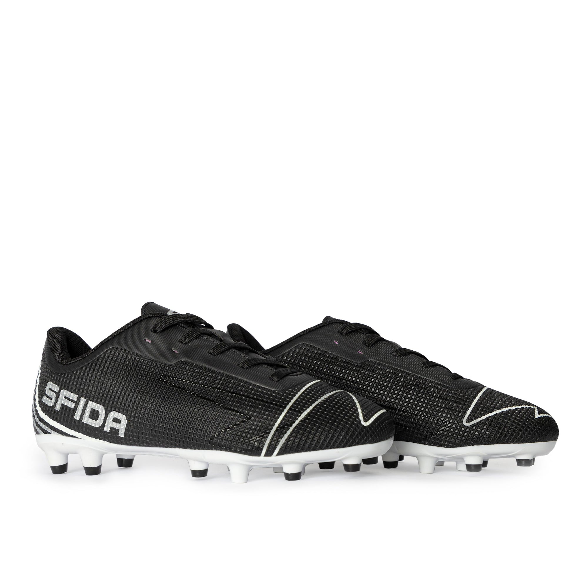 Conquer Kid's Football Boots - Black-1