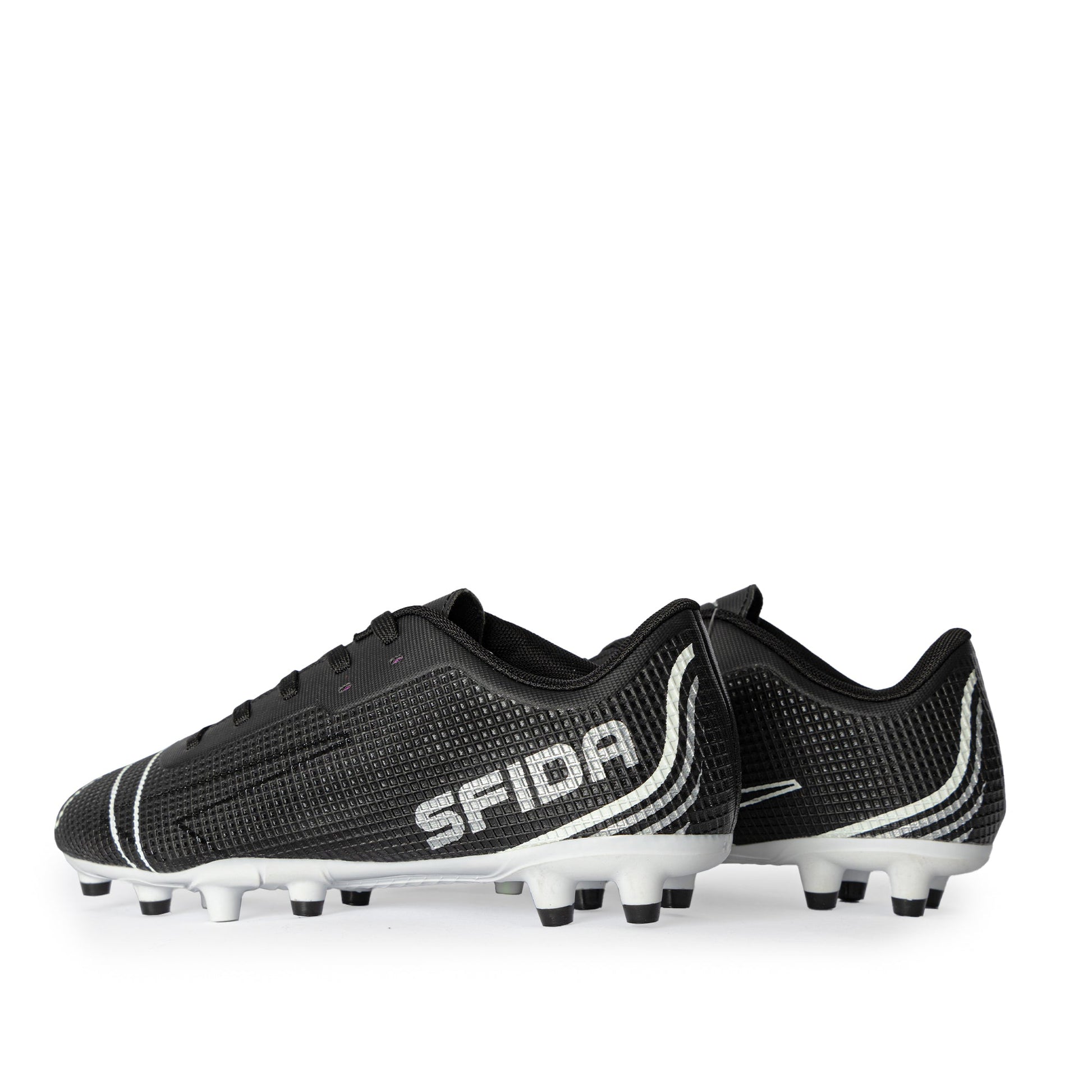 Conquer Kid's Football Boots - Black-2