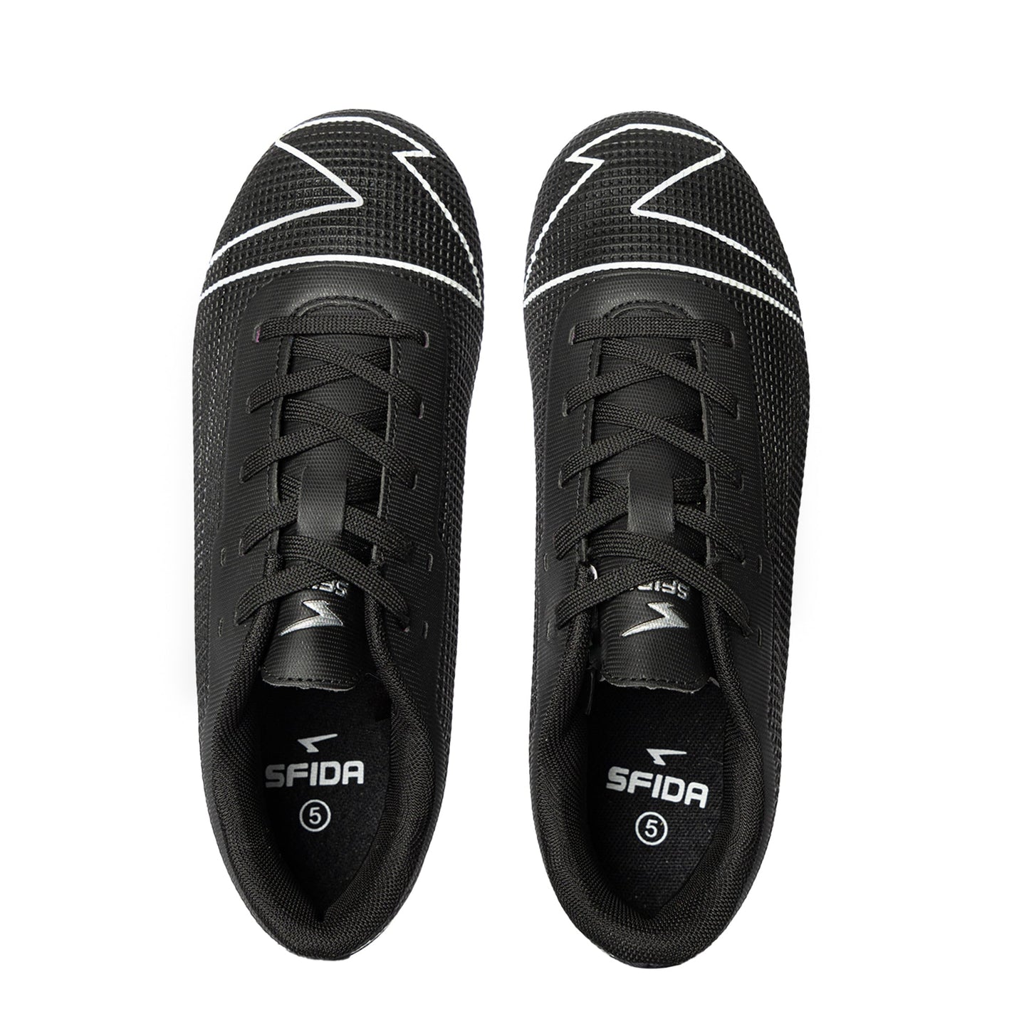 Conquer Kid's Football Boots - Black-4