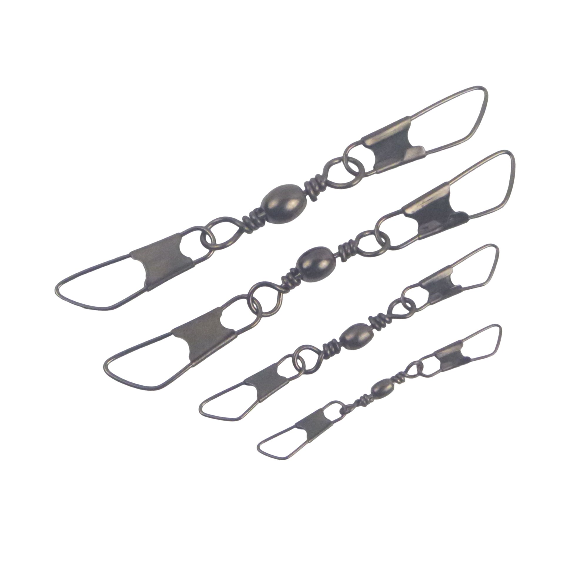 Swimerz Double Snap Barrel Swivels, Size 12, 20 pack-0