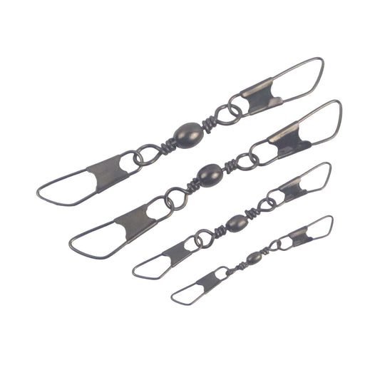 Swimerz Double Snap Barrel Swivels, Size 12, 20 pack-0
