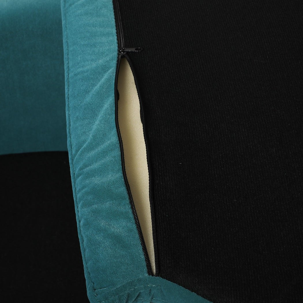 Elevated Dog Lounge in Teal-4