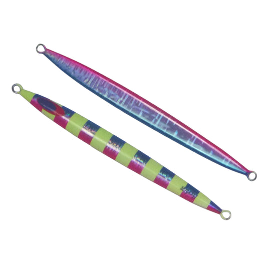 Finesse Lumo Fastdrop Jig, 250gm, Blue Blush, Qty 2-0