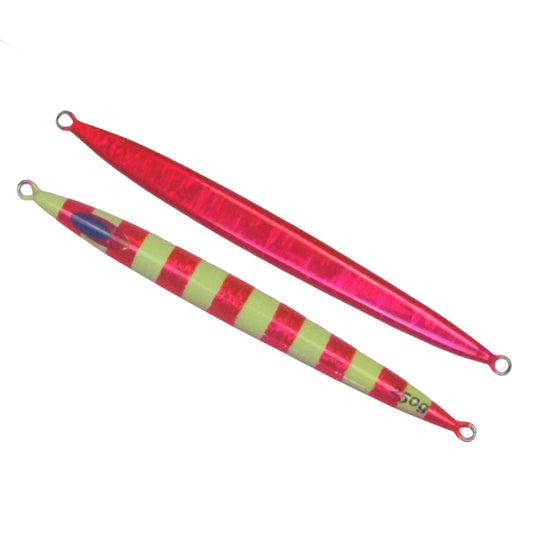 Finesse Lumo Fastdrop Jig, 250gm, Hot Pink, Qty 2-0