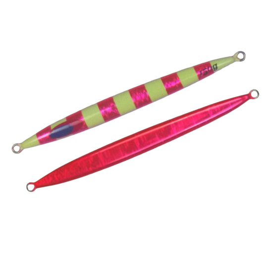 Finesse Lumo Fastdrop Jig, 150gm, Hot Pink, Qty 2-0