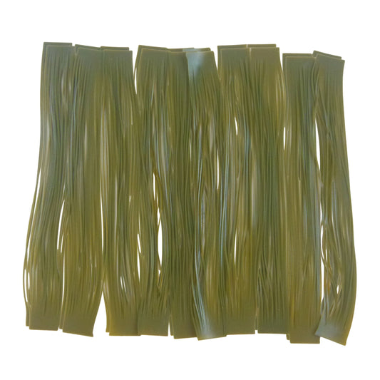 Artizan 22 strand silicon skirt, Green Pumpkin, Pack of 20-0