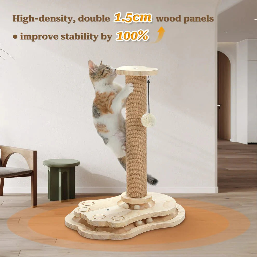 Kitty Interactive Turntable - Self-Amusement Toy-4