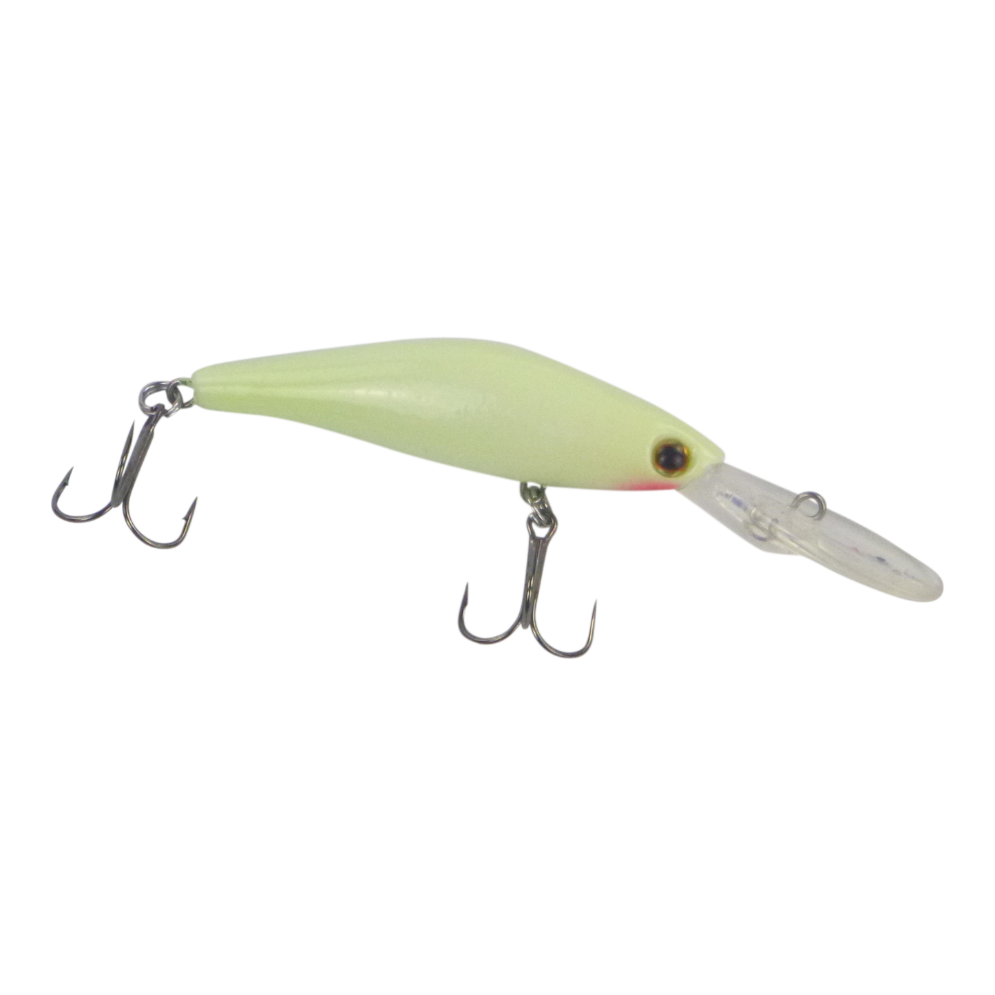 Finesse Longlip Minnow, Albino Blush, 90mm-0