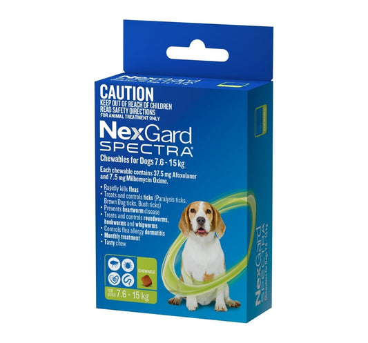 Nexgard Spectra 6 Pack 7.6 -15kg-0