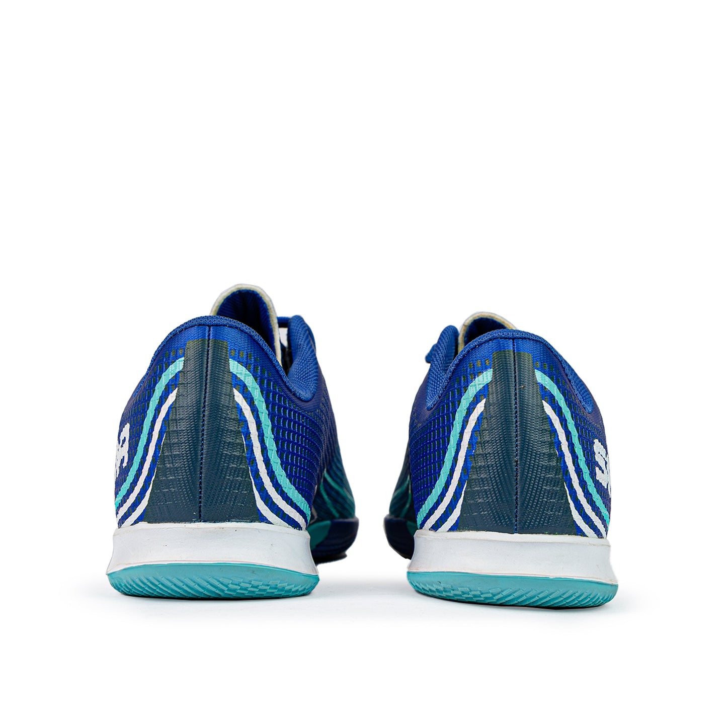 Conquer Kid's Indoor Football Shoes - Royal-3