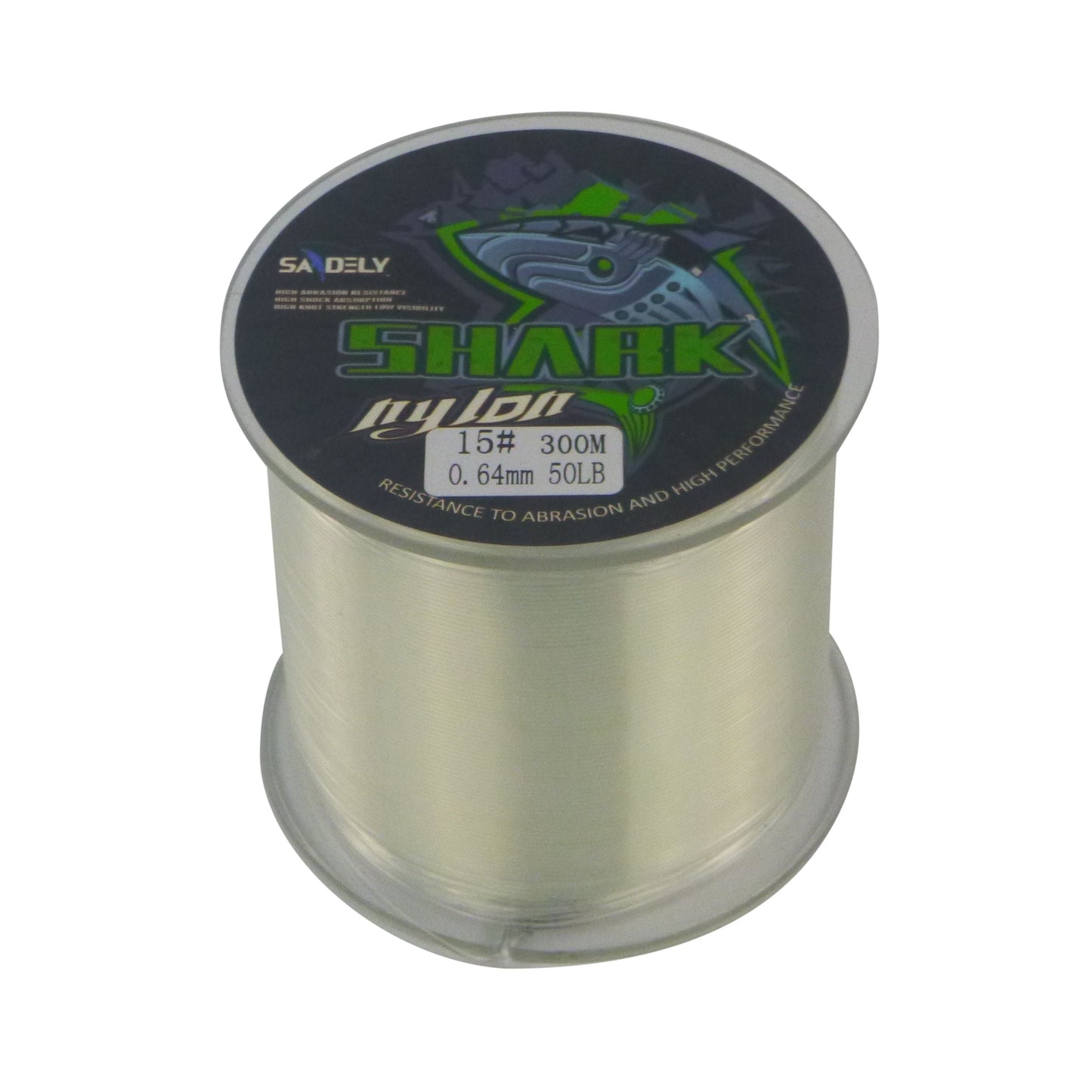 Samdely Shark Mono, Clear, #3.0, 12lb, 300Mtr-1