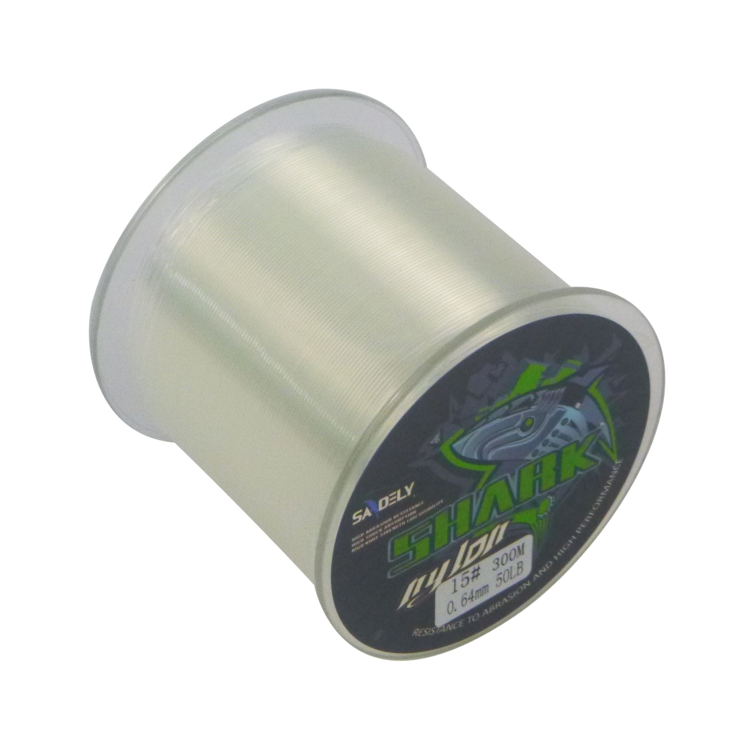 Samdely Shark Mono, Clear, #3.0, 12lb, 300Mtr-0