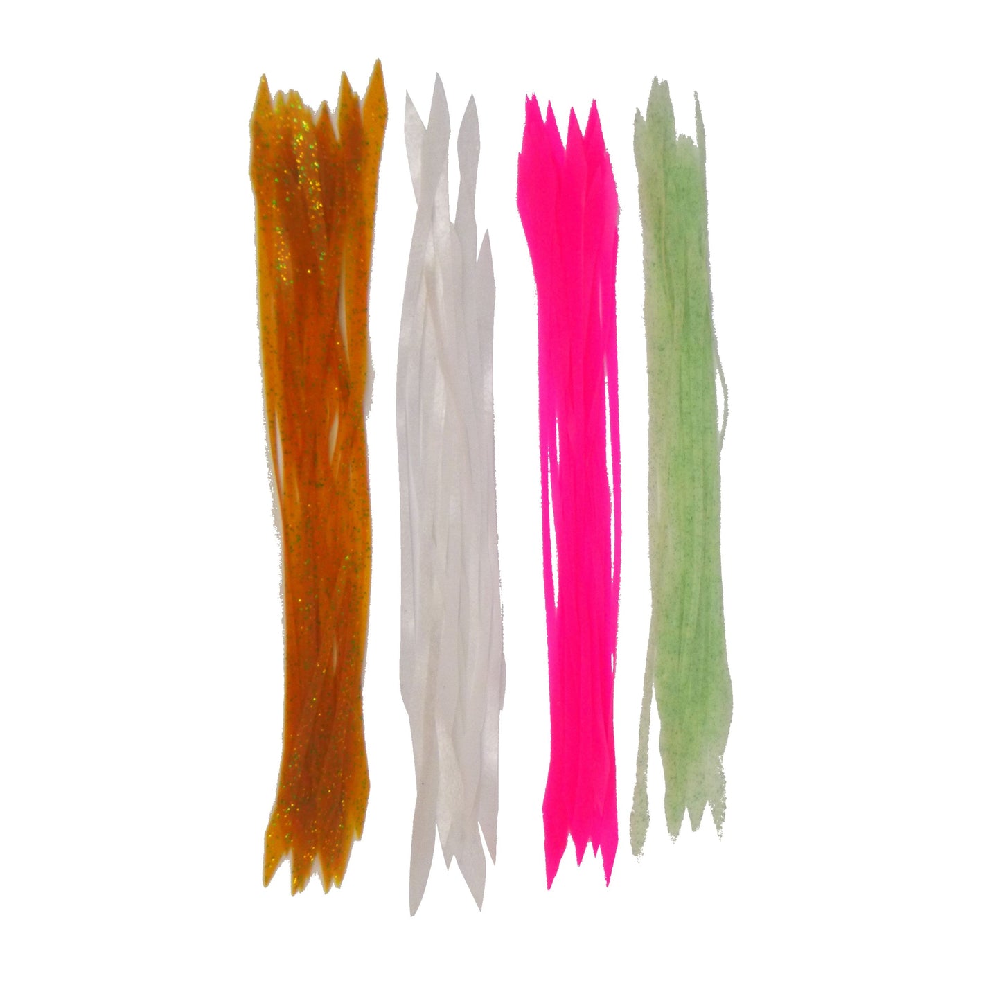 Artizan Silicon Lure Tails, Gold Shine, Pack of 20-1