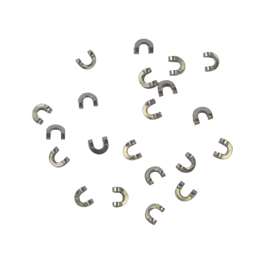 Artizan Clevis, Folded Brass, Small, 20 pack-0