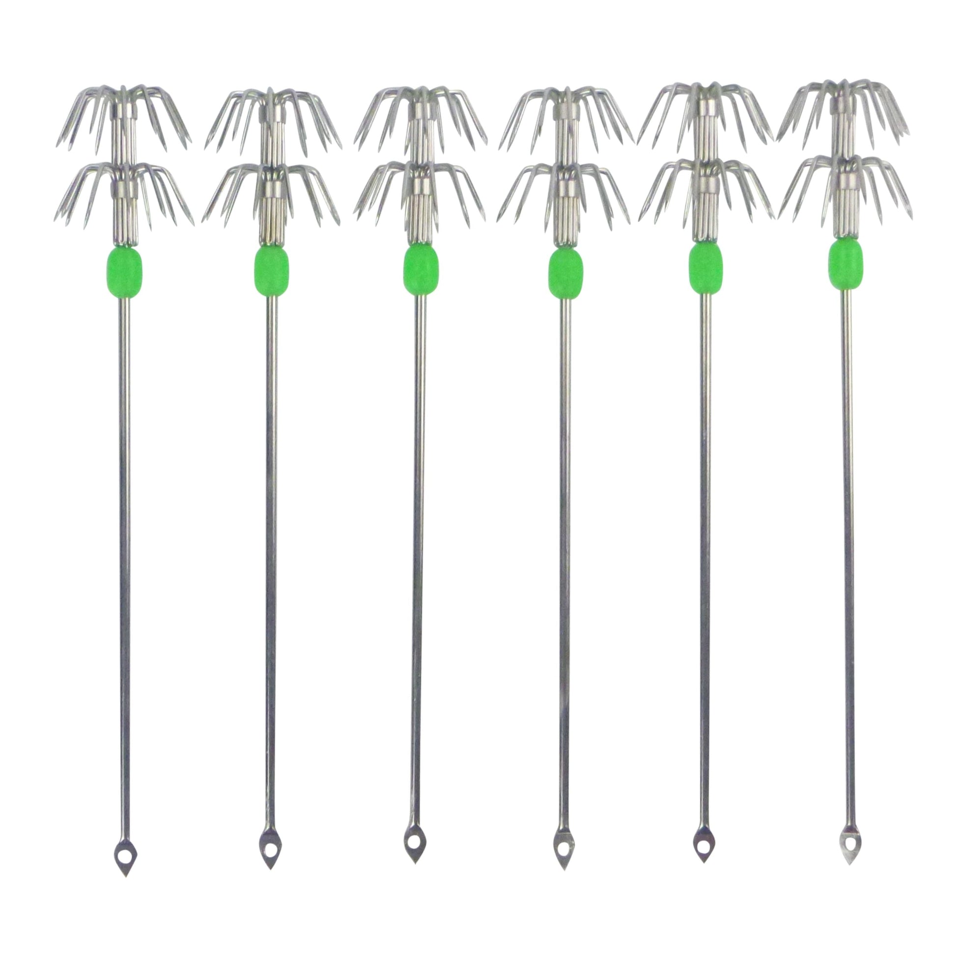 Swimerz Double Crown Squid Spikes, 15cmL, 27mm Crown, 6 pack-0