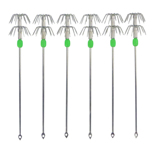 Swimerz Double Crown Squid Spikes, 15cmL, 27mm Crown, 6 pack-0