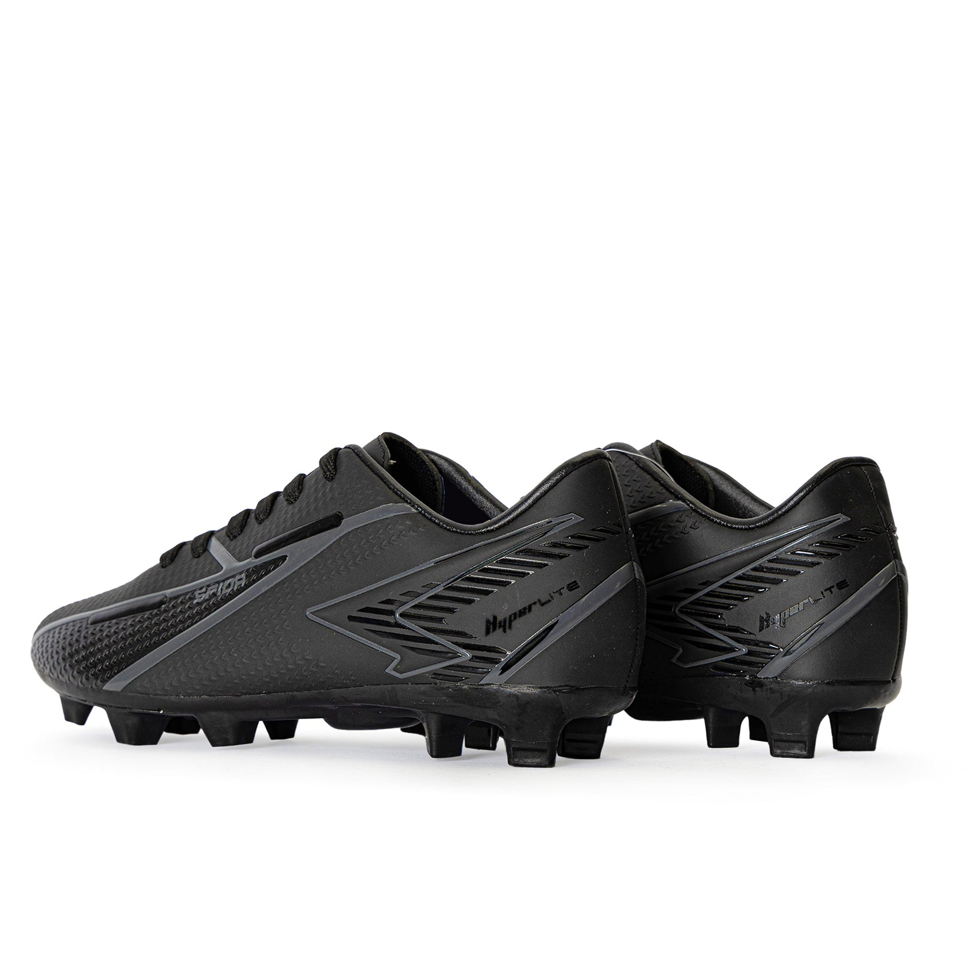 Strike Adult's Football Boots - Black/Black Wide Fit-2