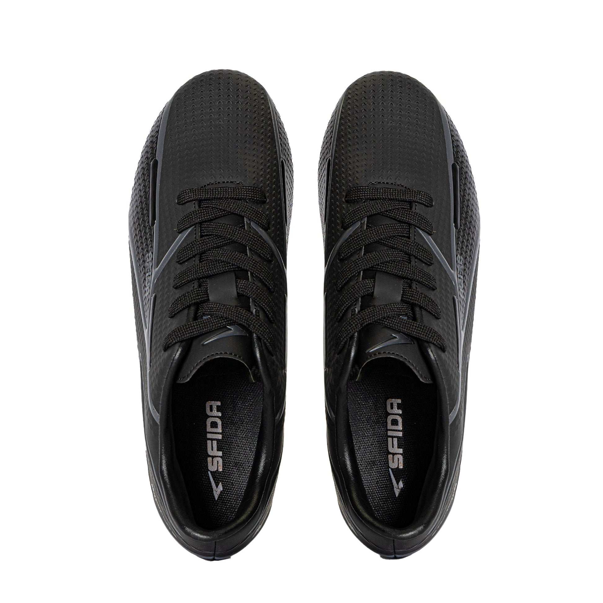 Strike Adult's Football Boots - Black/Black Wide Fit-4