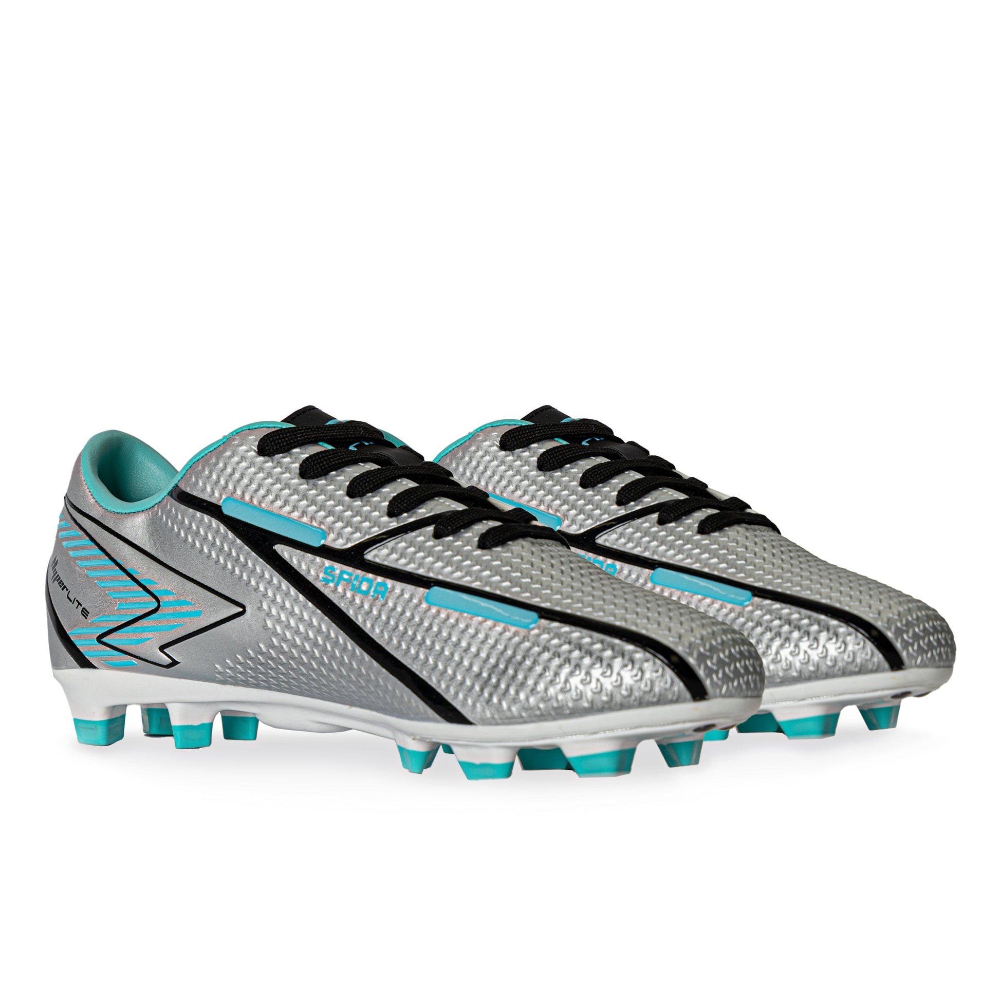 Strike Adult's Football Boots - Silver/Blue-1
