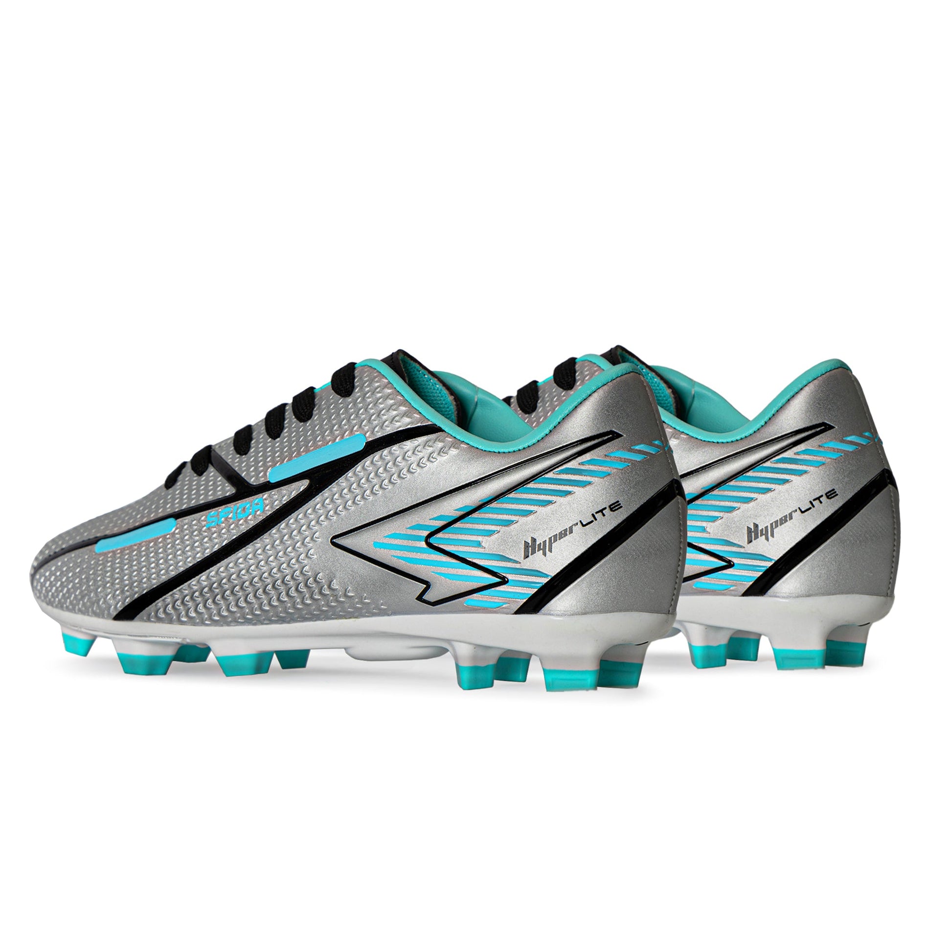 Strike Adult's Football Boots - Silver/Blue-2