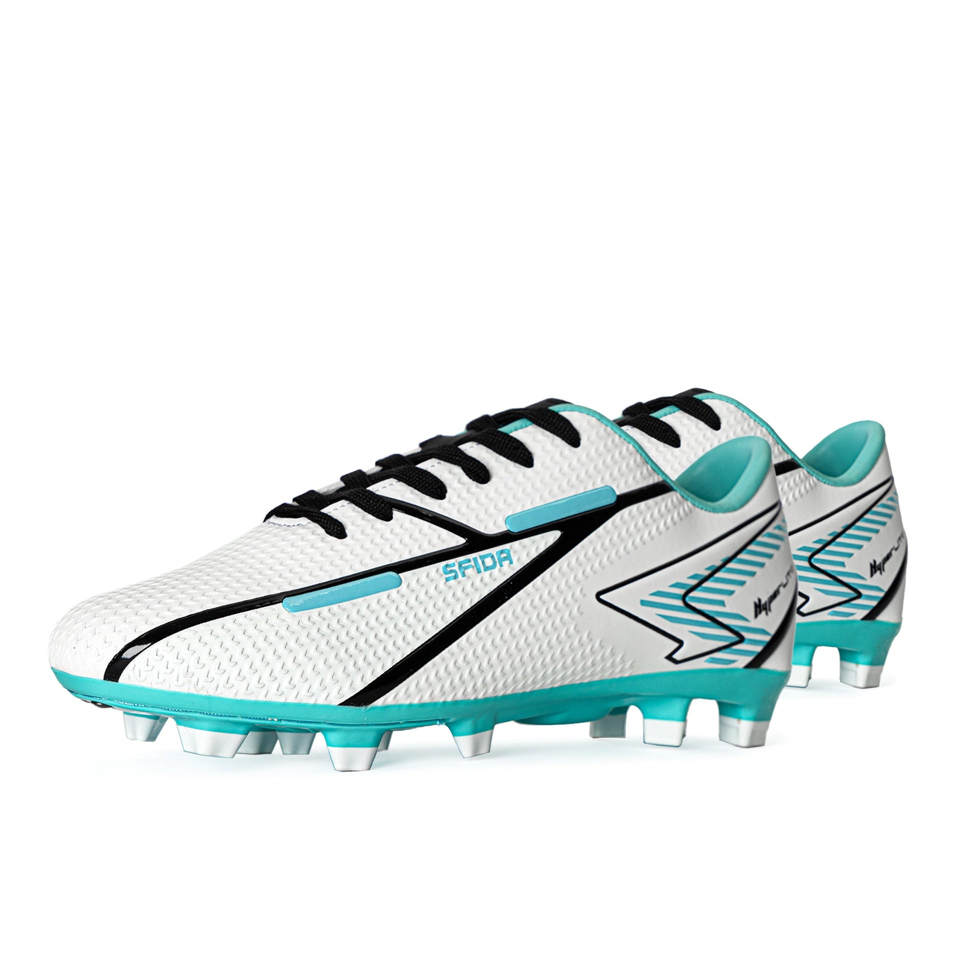 Strike Adult's Football Boots - White/Blue-1