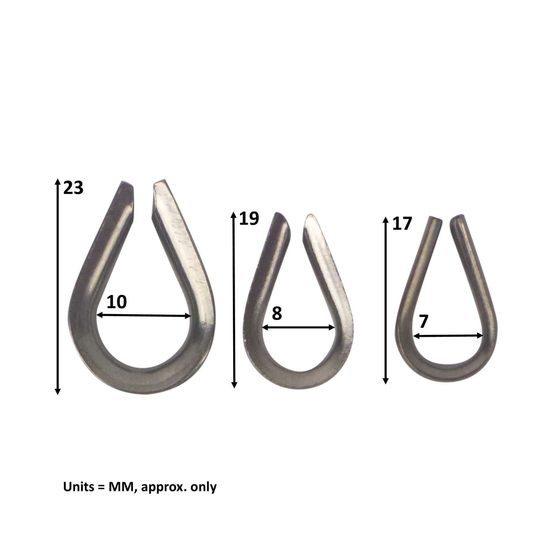 Swimerz Rigging Thimbles, 3.0mm, Qty 25-2