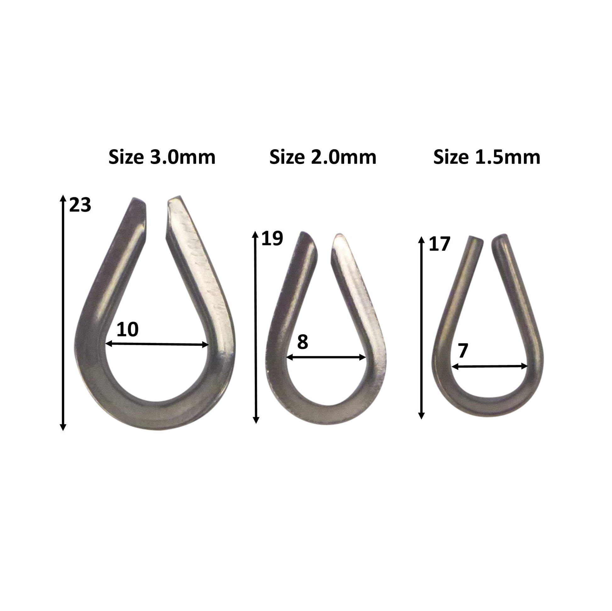 Swimerz Rigging Thimbles, 1.5mm, Qty 25-2