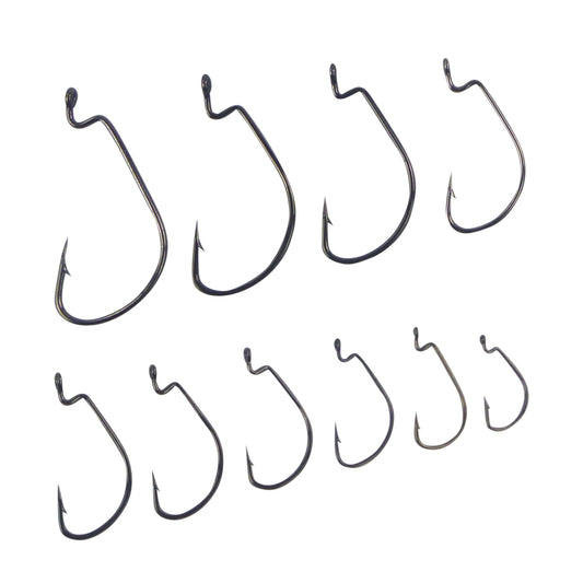 Swimerz 0/4 Wide Gape Worm Hook 15 Pack-0