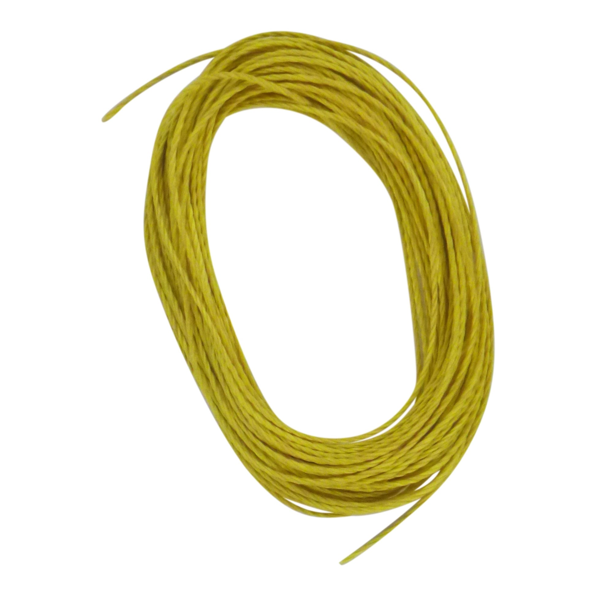 Swimerz Twisted Kevlar Assist Line, Yellow 30kg, 7.5 mtrs-0