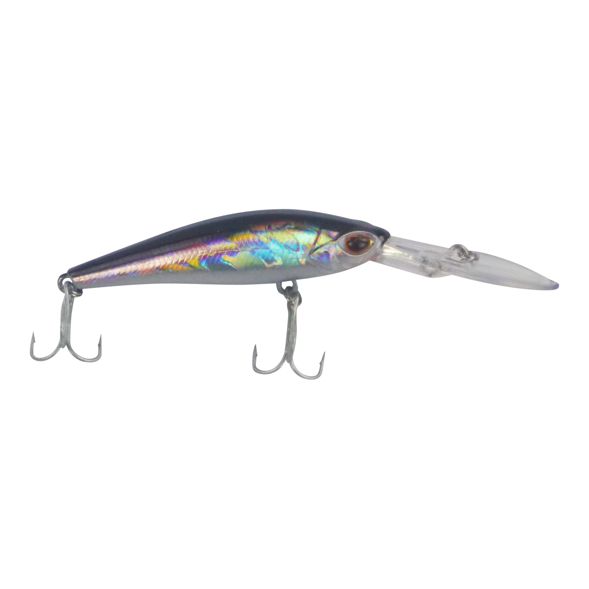 Finesse Wobbler Diving Lure, Silver Mullet. 90mm-0