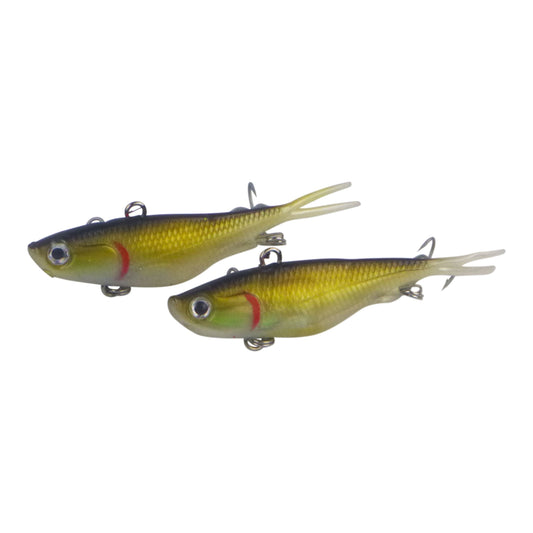 Swimerz 95mm Soft Vibe, Yakka, 2 pack-0