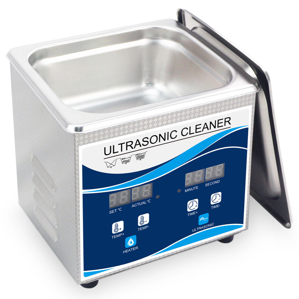 1.3L Digital Ultrasonic Cleaner – Powerful Cleaning for Jewelry, Parts & More