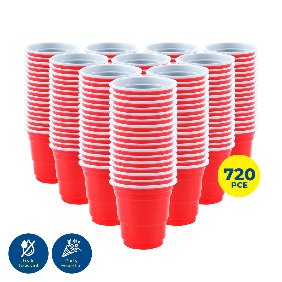 Party Central 720PCE Shot Cups Disposable Leak Resistant High Quality 56ml