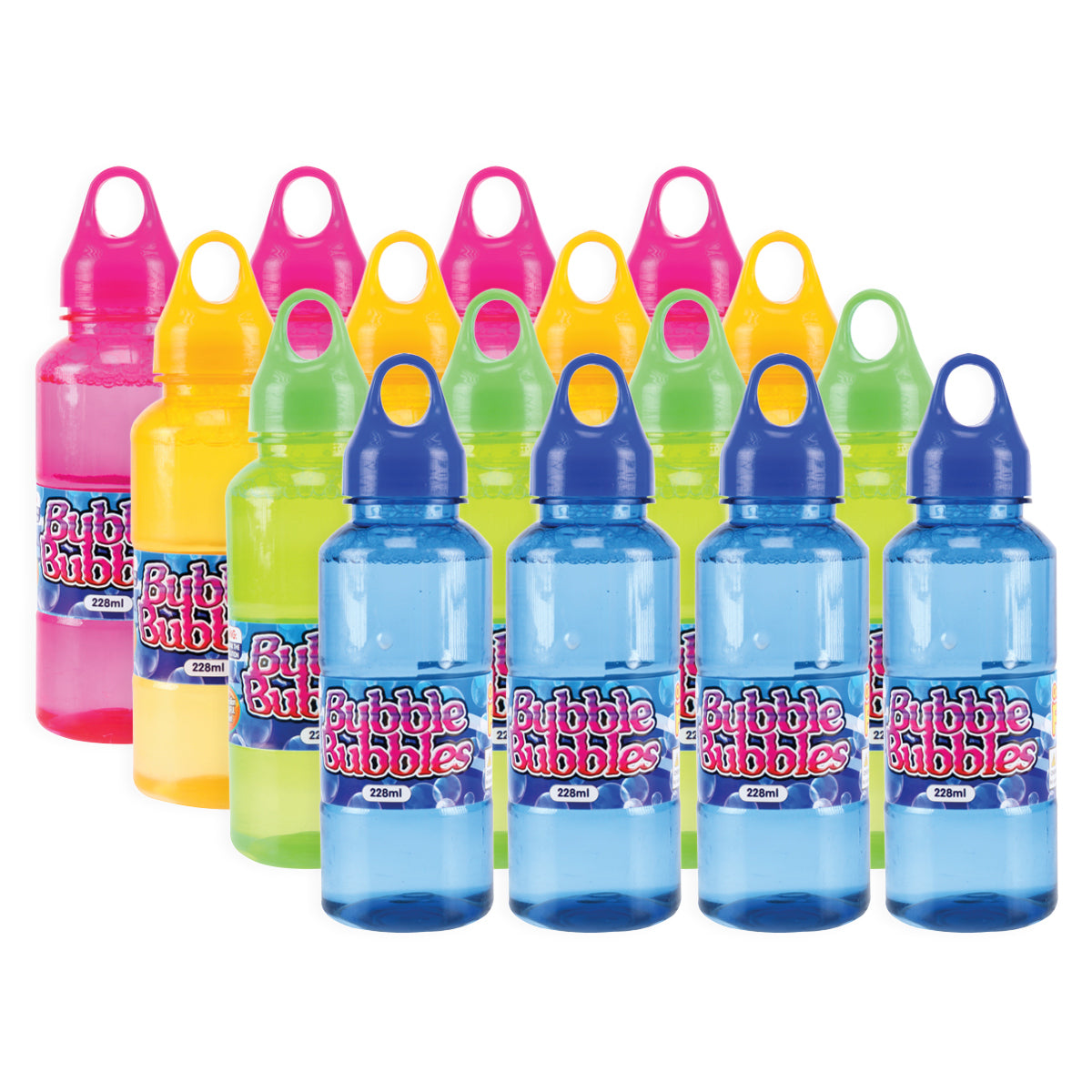 Party Central 48PCE Bubble Solution Non-Toxic Unscented Non-Staining 288ml