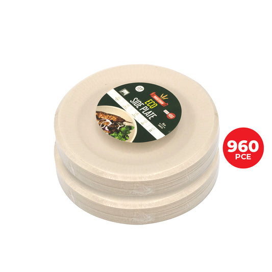 Party Central 960PCE Side Plates Eco-Friendly Recyclable Food Grade 180mm