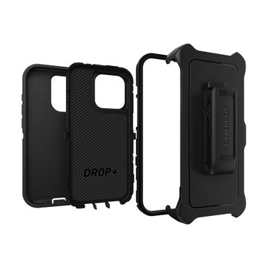 Otterbox Defender Case - For iPhone 15 Pro - Black