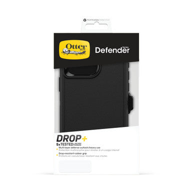 Otterbox Defender Case - For iPhone 15 Pro Max - Black