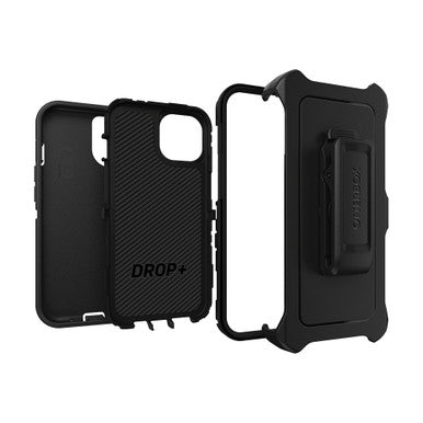 Otterbox Defender Case - For iPhone 15 - Black