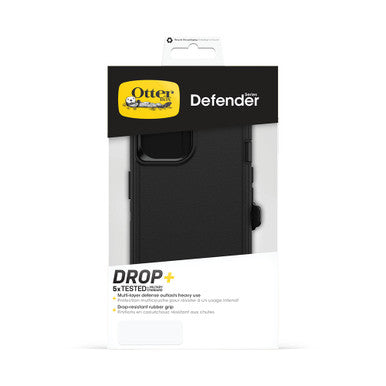 Otterbox Defender Case - For iPhone 15 - Black