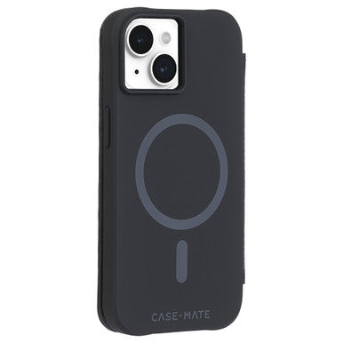 Case-Mate Wallet Folio MagSafe Case - For iPhone 15 - Black