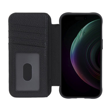 Case-Mate Wallet Folio MagSafe Case - For iPhone 15 - Black