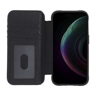 Case-Mate Wallet Folio MagSafe Case - For iPhone 15 Pro - Black