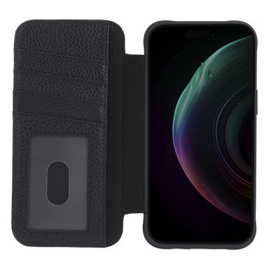 Case-Mate Wallet Folio MagSafe Case - For iPhone 15 Pro Max - Black